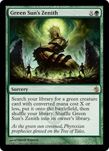 Green Sun's Zenith Mirrodin Besieged